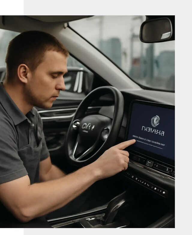 Установка приложений Changan и сервисов в авто в Шатуре