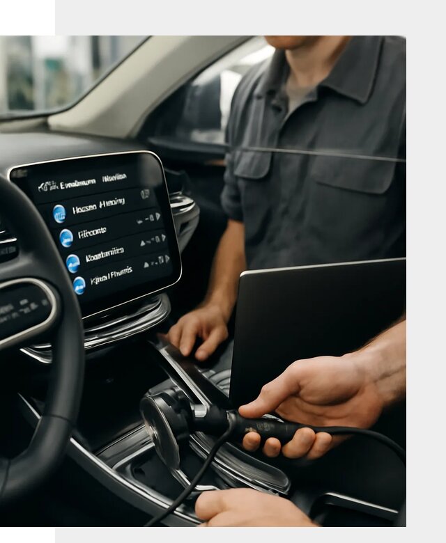 Установка приложений Geely для мультимедиа автомобиля в Шатуре