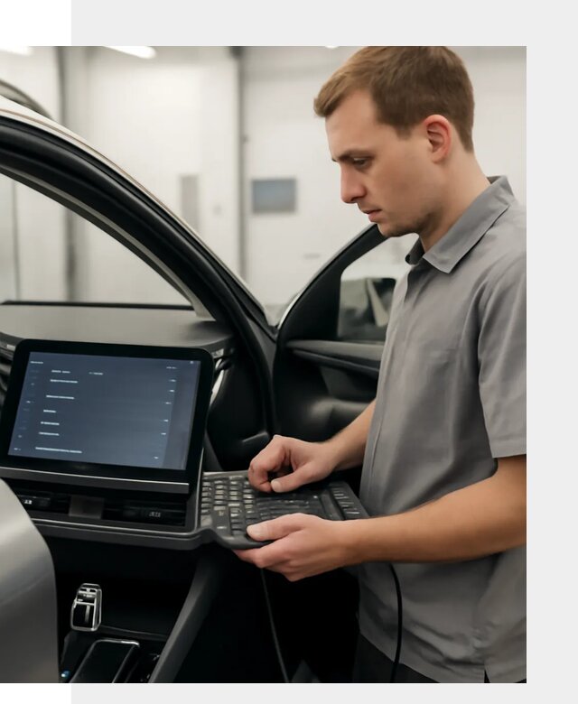 Русификация мультимедиа автомобилей Lynk Co в Шатуре