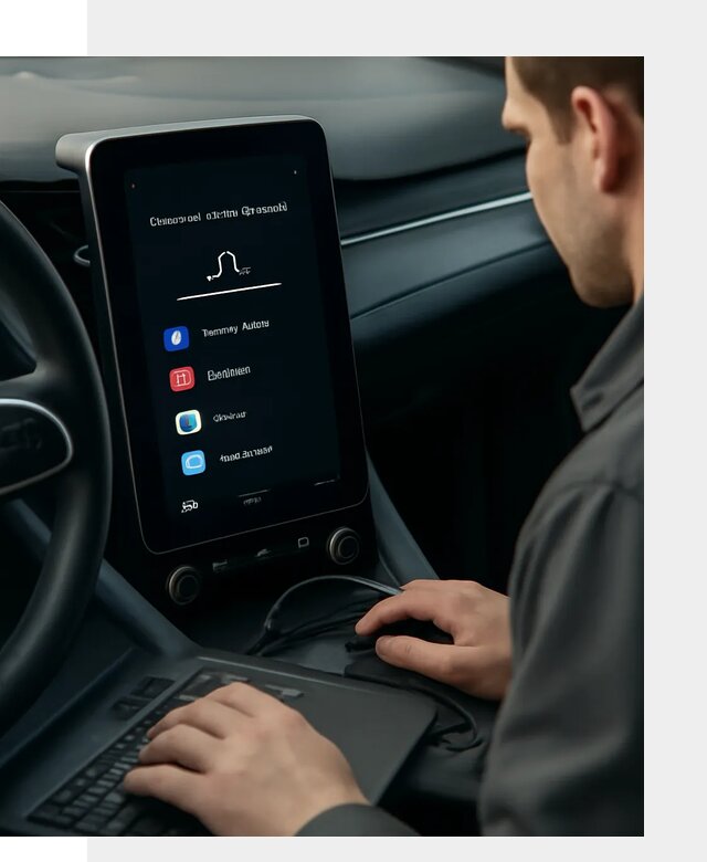 Установка приложений Lynk Co на автомобиль в Шатуре