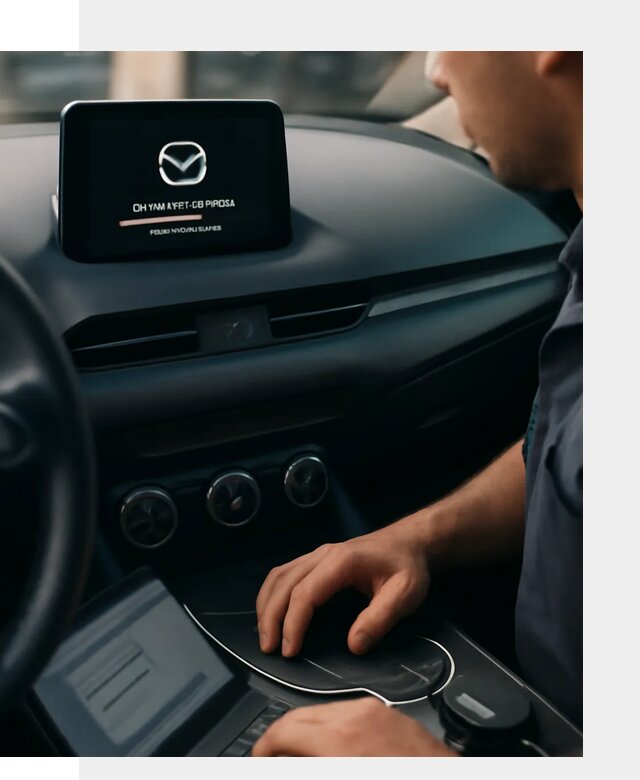 Установка приложений Mazda на мультимедийную систему в Шатуре
